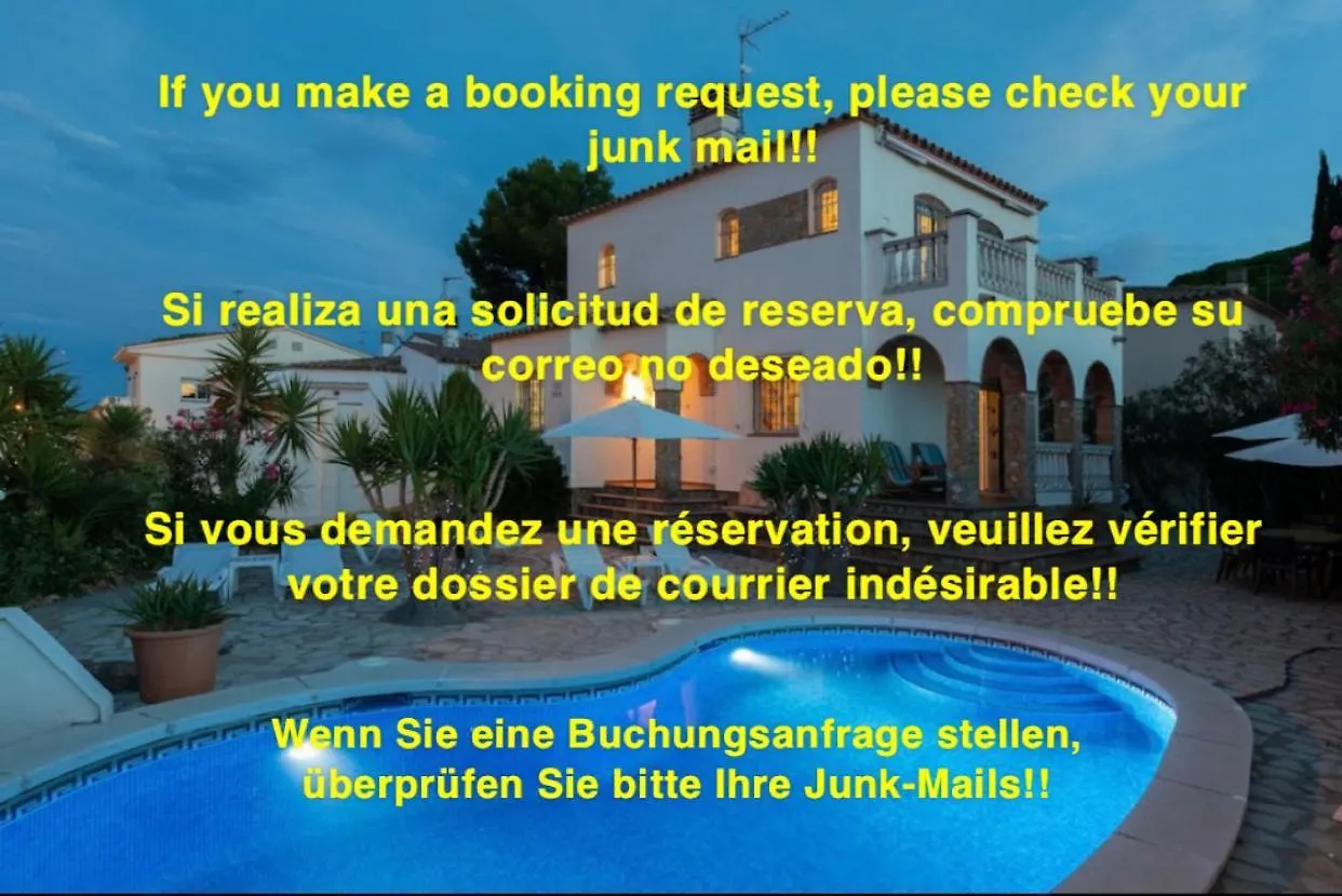 Detached Villa With Private Pool L' Escala